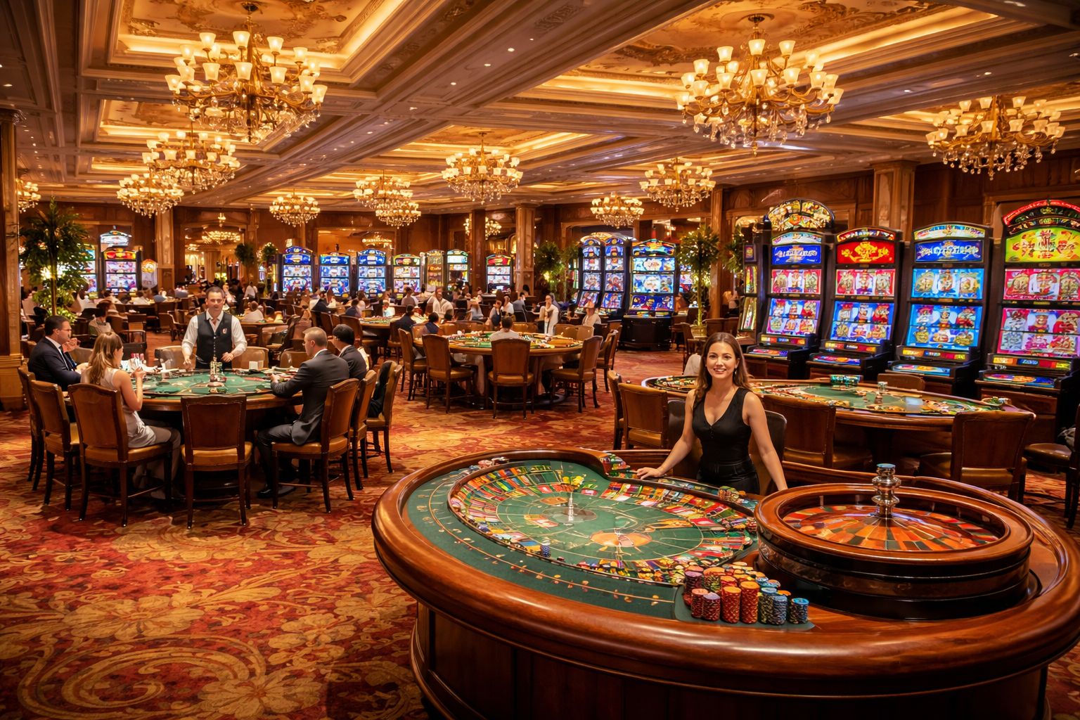 Phòng Casino Trực Tiếp Với Người Chia Bài Thật Và Chơi Tương Tác